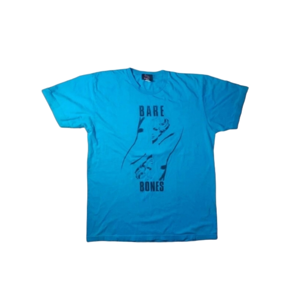 Bare Bones Blue Graphic Tee View 2